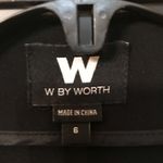 W By Worth Black Open Front Crop Jacket Photo 6