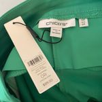 Chico's NWT Grassy Green Basic Slit Brigitte Slim Ankle Pants Women's size 0 / 4 Photo 1