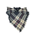 St. John  Shawl‎ Wrap Black Red Photo 3