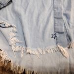 Pistola  Starlight Chambray Frayed Hem Button Up Shirt Photo 2