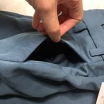 1. State  Blue High Waisted Cropped Trouser Pants 0 Photo 2