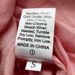 Women's Small Pink Floral Summer Dress Adjustable Straps Photo 2