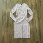 Naked Wardrobe  Lavender Long Sleeve Dress Photo 4