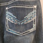 Rock & Roll Cowgirl Jeans Women 29 (Approx. 32x32) Bling Low Rise Bootcut Flare Blue Size undefined Photo 5