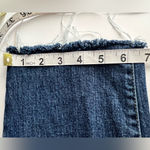 Mango Claudia slim-fit cropped jeans Size 10 Frayed Hems Photo 10