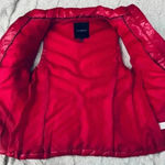 Talbots  Chevron Quilted Down

Puffer Vest in Holiday Red size small Photo 8