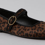 American Eagle Calf Hair Mary Jane Flats Photo 0