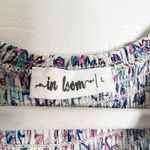 In Loom Floral Blue Midi Dress Photo 5