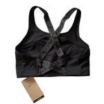 Nike NEW  Pro Dri-Fit Medium Support Non-Padded Graphic Sports Bra size S Black Photo 3