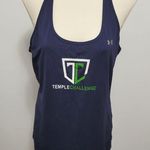 Under Armour navy Temple Challange racerback tank size xl Photo 0