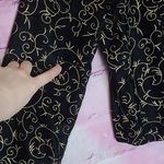 Norton Mcnaughton  VINTAGE BLACK VELOUR GOLD SCROLL STITCH DRESS JACKET 8 Photo 4