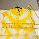 Urban Outfitters Out From Under Yellow & White Rosie Playsuit Size Small NWT $58 Photo 7