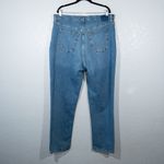 Abercrombie & Fitch NWT Blue Ultra High Rise 90’s Straight Jeans 34 Long Photo 6