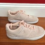 Nike  Women's Court Vision Low Fashion Athletic Sneakers Orange Pearl size 8.5 Photo 2
