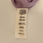 Aritzia Wilfred Sabine Dress Sleeveless Faux Wrap Size Med Mini Ballet Feminine Photo 6