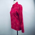 L.L.Bean  Punk Long Sleeve Active wear Top Size S Photo 3