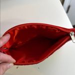 Red and Pink Clutch with Cactus Wristlet Strap 5x9” Photo 2