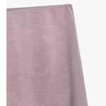 ZARA NWT pearl gray flowy midi skirt stretchy elastic waistband Photo 2