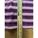 Liz Claiborne  Shirt Women Size XL Long Sleeve Striped Stretch Teacher Comfort Photo 11