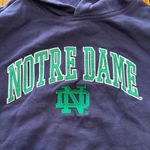 Notre Dame Sweatshirt Sz youth 18/20 fits like women’s small/medium Green Photo 1