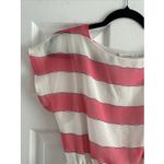 Poema  Womens Small Dress Stripe Pleated Preppy Feminine Clean Girl Photo 1