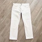 Citizens of Humanity COH Emerson Slim Boyfriend Jeans in White Size 30 Photo 2