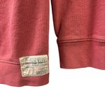 Old Navy Vintage Cotton Blend Mauve Scoop Neck French Terry Sweatshirt Large Photo 3