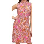 Tommy Hilfiger - PINK PAISLEY MOD 60'S RETRO STYLE DRESS - NWT - MSRP $99 SZ 10 Photo 6