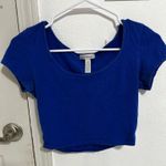 Ambiance Apparel  Crop Top blue Photo 0