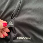 Adidas Climacool V-neck short sleeve black athletic soccer jersey top, size M Photo 7