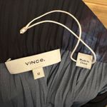 Vince NWOT Size 12 Pleated Twist Front Watercolor Floral Print Midi Dress Photo 10