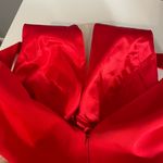 Sherri Hill short red dress with cutouts and a sheer neckline Photo 12