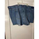Abercrombie & Fitch Mom Denim Shorts Womens 37 Distressed Raw Hem Photo 3