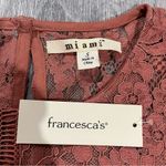 Francesca’s Miami Nina Rose Lace Dress; Small Women’s Pink Photo 1