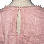 MINE Women’s Top 100% Cotton Size Small Dusty Rose Cropped New With Tags Pink Photo 6
