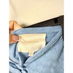 Coolrated Miami Linen Blend Crop Top & Midi Skirt Set Blue Women's Size XS Photo 3