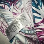 Tommy Bahama Top Indio Fronds of a Feather Scoop Neck Tee Sz L NWT Purple & Teal Photo 5