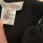 Escada women’s black buckle wool blend straight leg pants size 34 Photo 6