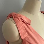 EXPRESS Bow Shoulder Peplum Top- Pink- Size Large- NWT Photo 3