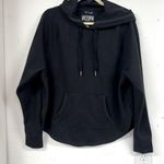 Victoria's Secret Victoria Secret Sport Black Hoodie Sweatshirt Womens XS Warm Cozy Pullover Photo 0
