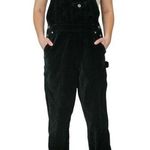 Canyon River Blues Vintage 90s Black Corduroy Overalls Photo 0