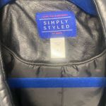 Black leather jacket Size L Photo 2