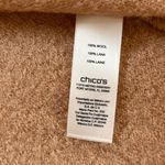 Chico's Wool Sweater Coat Open Front Beige Cream Womens Size Large 2 Photo 6