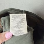 Anthropologie Ankle Pants Olive Green Square Pockets Front Seamed Skinny Size 27 Photo 7