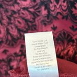 Venus Burgundy And Black Velvet Off Shoulder Dress Size 10 Photo 9