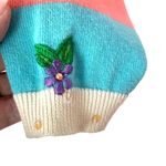 Jack B. Quick Vintage Beaded Summer Cocktail Cardigan Sweater M Embroidered Pink Size M Photo 4