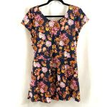 Denim & Co . Beach Swim Dress Scoop Neck Cap Sleeve Photo 1