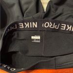 Nike  Pro Fleece-lined Black Leggings - Women’s size small Photo 3