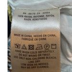 Anthropologie Et Twa Floral Print Cropped Pants Bohemian Black White Medium Photo 7