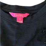 Lilly Pulitzer Bartlett Embellished Sweatshirt Dress Onyx Black Small Photo 9